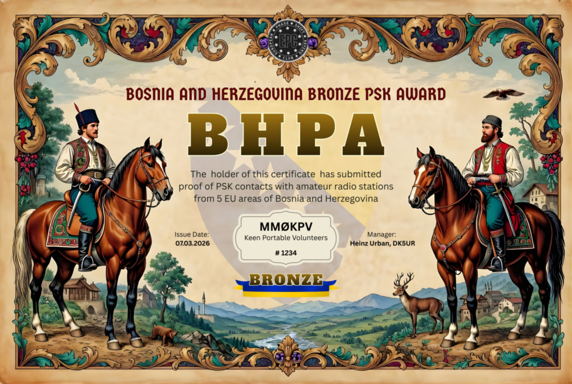 BHPA Bronze award